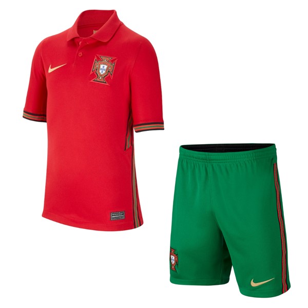 Camiseta Portugal 1ª Niño 2020 Rojo
